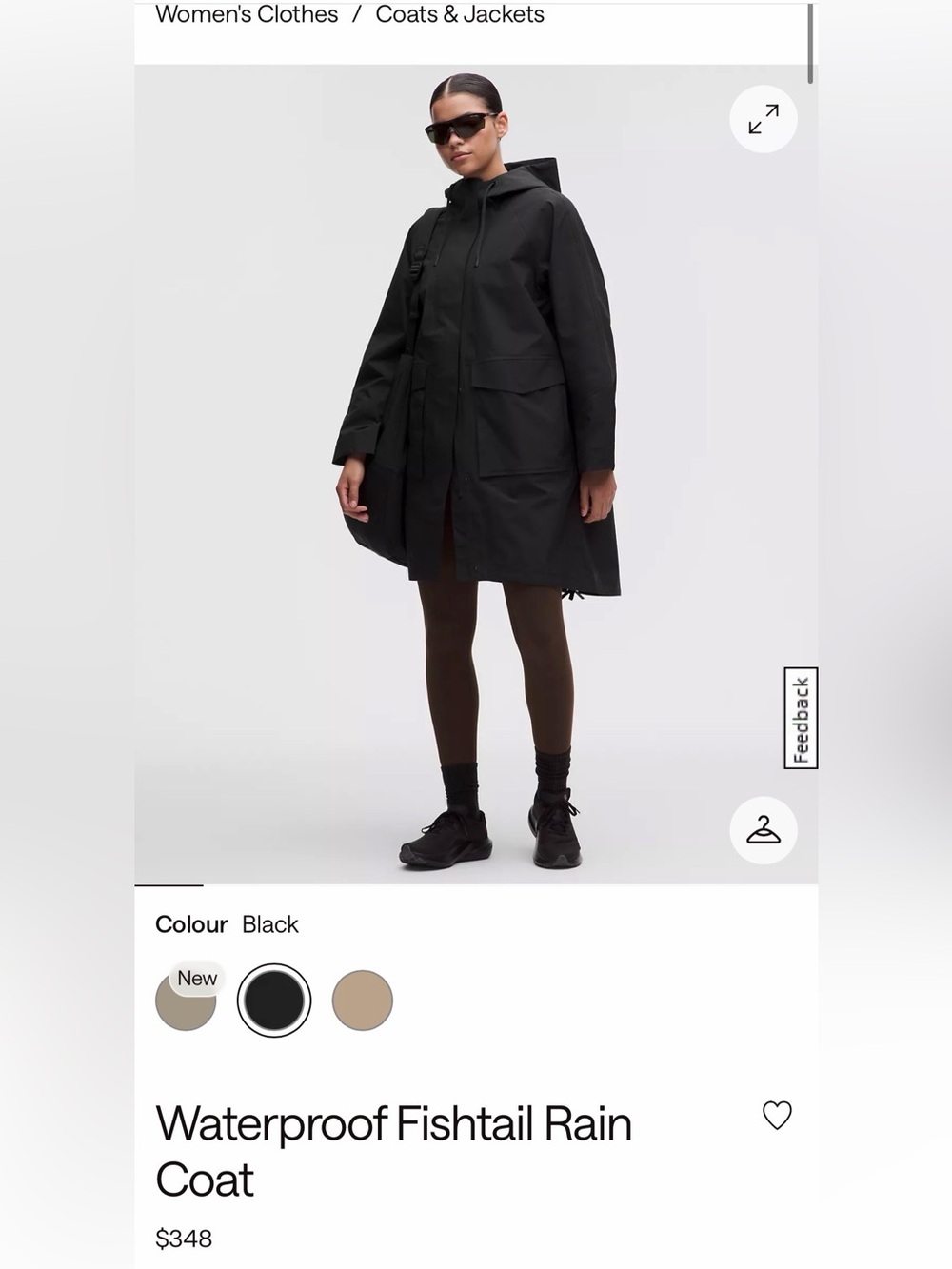 Waterproof Fishtail Rain Coat